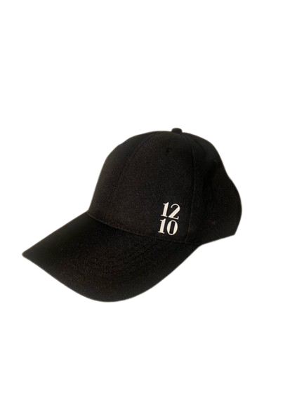 Black 1210 Golf Cap (5% of ALL profit goes to mental health charity MIND)