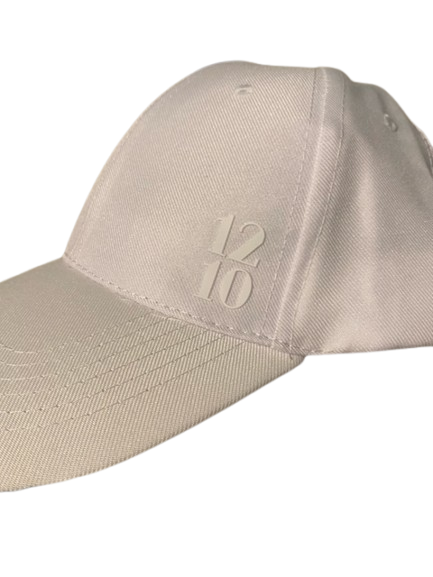 White 1210 Golf Cap (5% of ALL profit goes to mental health charity MIND)